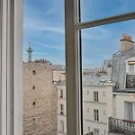 Marais, Seine 1br Ac By Melvane Lejlighed