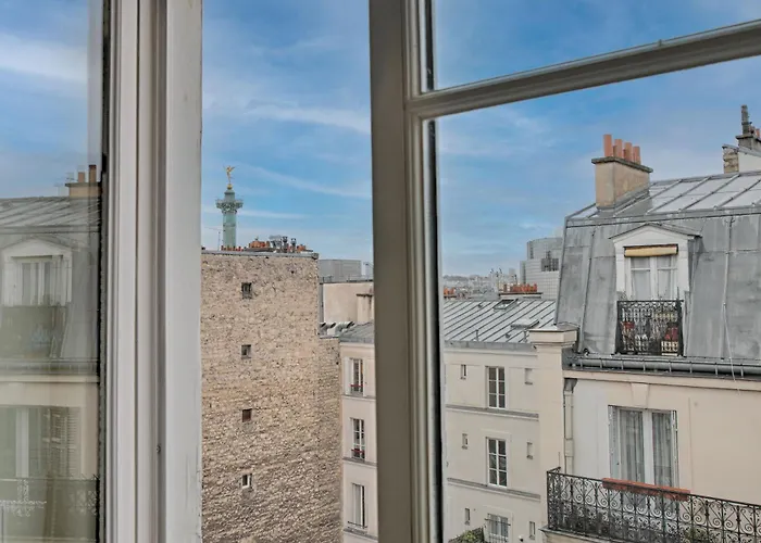 Marais, Seine 1br Ac By Melvane * 巴黎