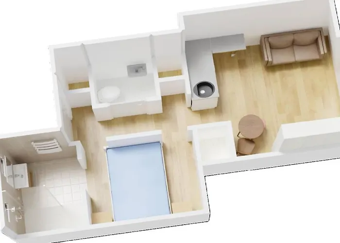 Marais, Seine 1br Ac By Melvane Lägenhet *